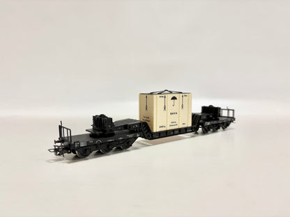 Märklin 4618 Schwerlastwagen mit Transportkiste DB AC H0