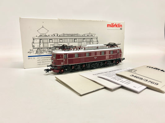 Märklin 3469 Digital E-Lok Br E19 12 DRG AC H0