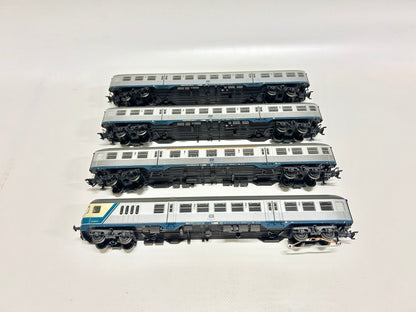 Märklin 4x Silberlinge Personenwagen inkl. Steuerwagen H0