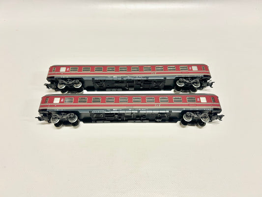 Märklin 2x 4189 Italienische Personenwagen H0