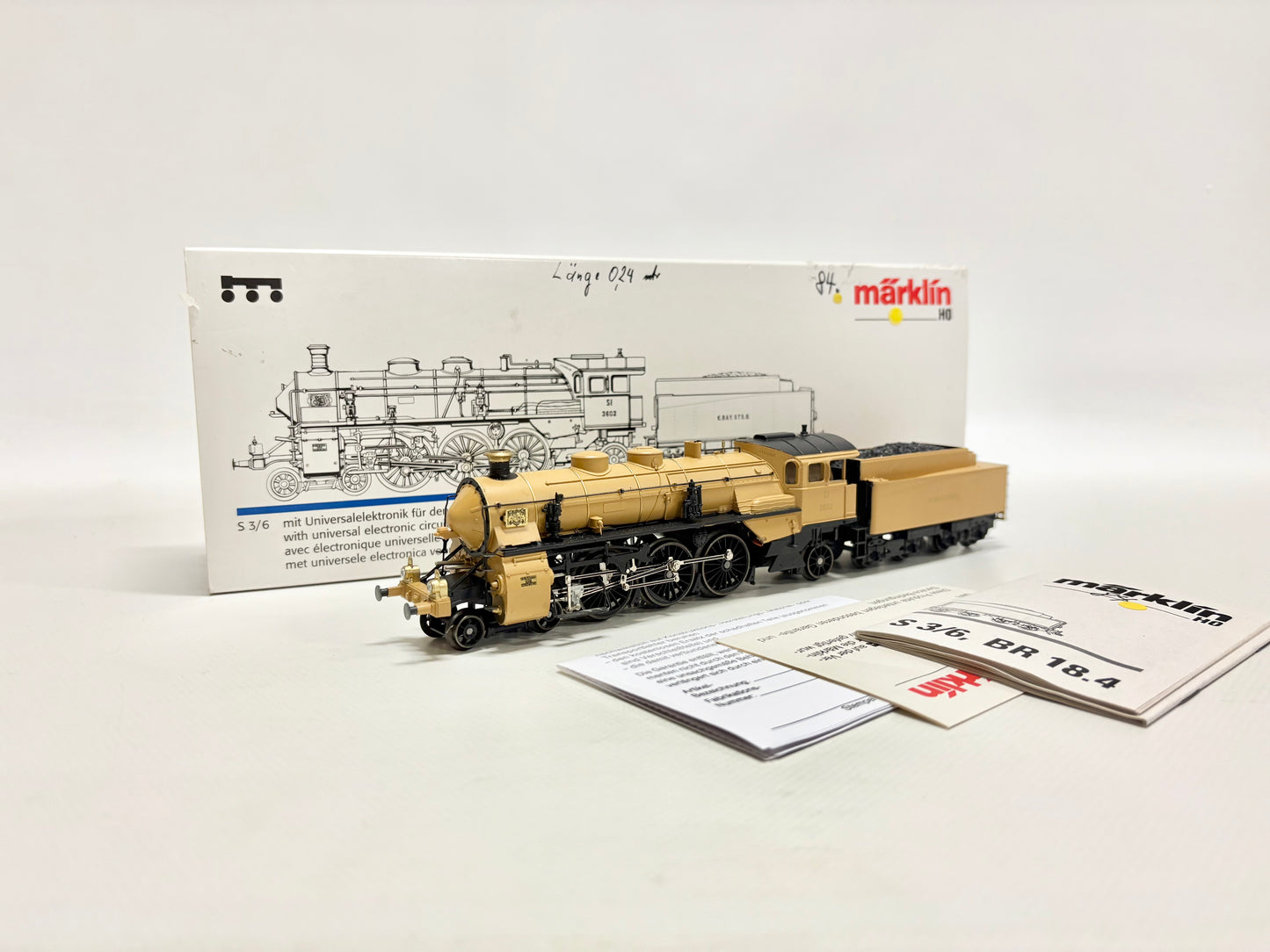 Märklin 33185 Digital Bayrische Dampflok S3/6 H0