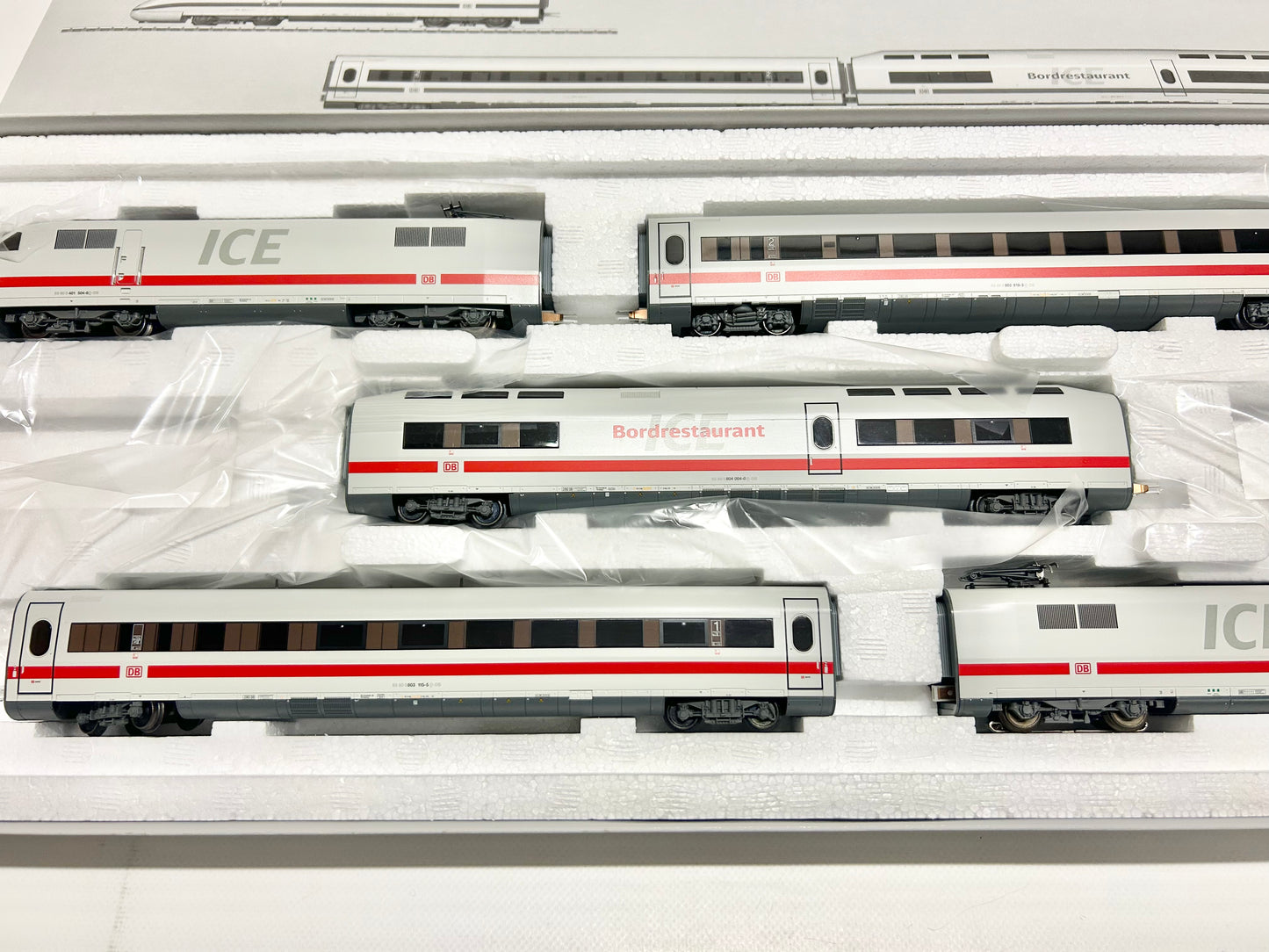 Märklin 37702 Mfx-Digital + Sound ICE Zugpackung 5-teilig H0