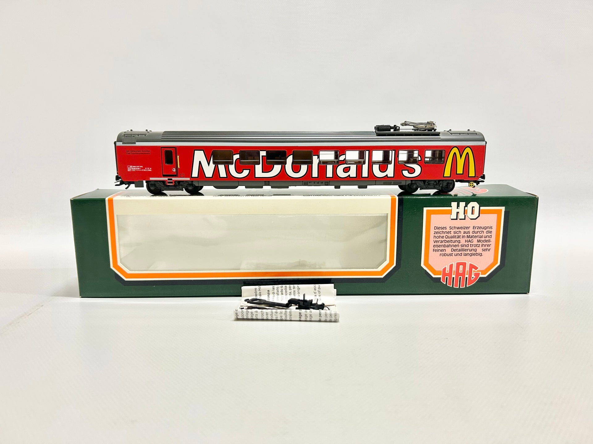 HAG 鉄道模型 McDonald'sロゴ入り HAG 鉄道模型 McDonald'sロゴ入り 【公式通販】