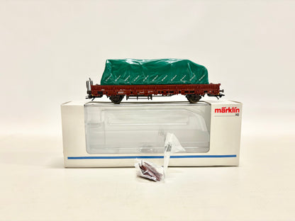Märklin 46942 Güterwagen Rungenwagen mit Plane SBB AC H0