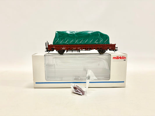 Märklin 46942 Güterwagen Rungenwagen mit Plane SBB AC H0