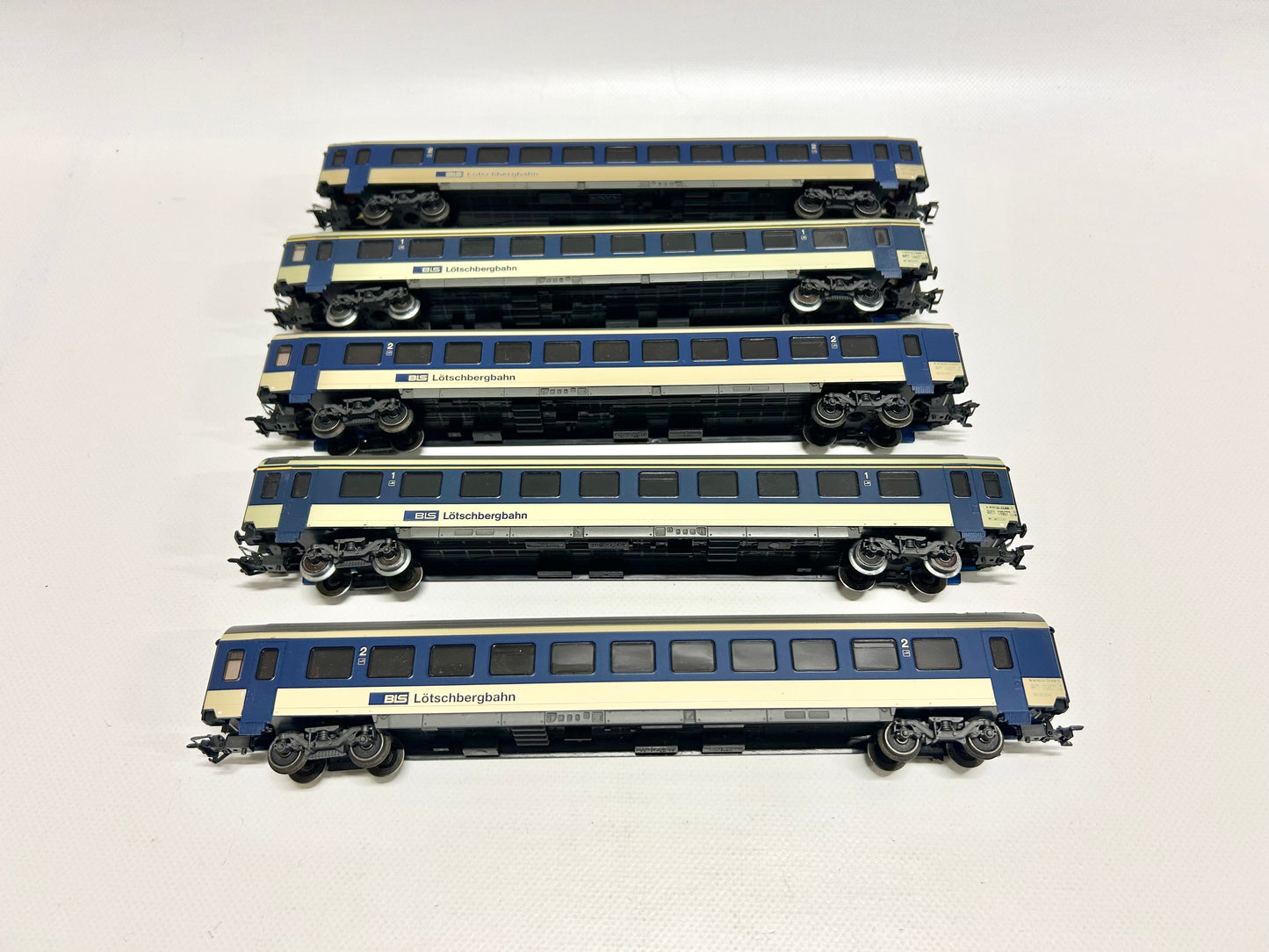 Märklin 4219 4218 5x BLS Personenwagen Konvolut H0