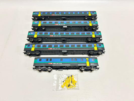 Roco 44496 usw. SBB Interregio-Einheitswagen Konvolut H0