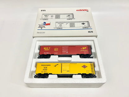 Märklin 4579 Wagen-Set Texas Box Cars 50 Fuß USA AC H0