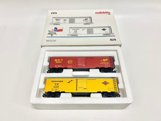 Märklin 4579 Wagen-Set Texas Box Cars 50 Fuß USA AC H0