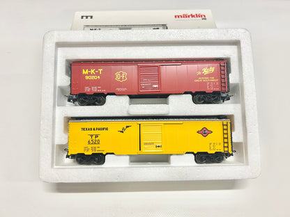 Märklin 4579 Wagen-Set Texas Box Cars 50 Fuß USA AC H0