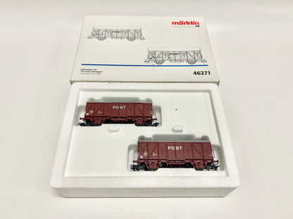 Märklin 46271 Wagen-Set PTT Post-Triebwagen Güterwagen NS AC H0