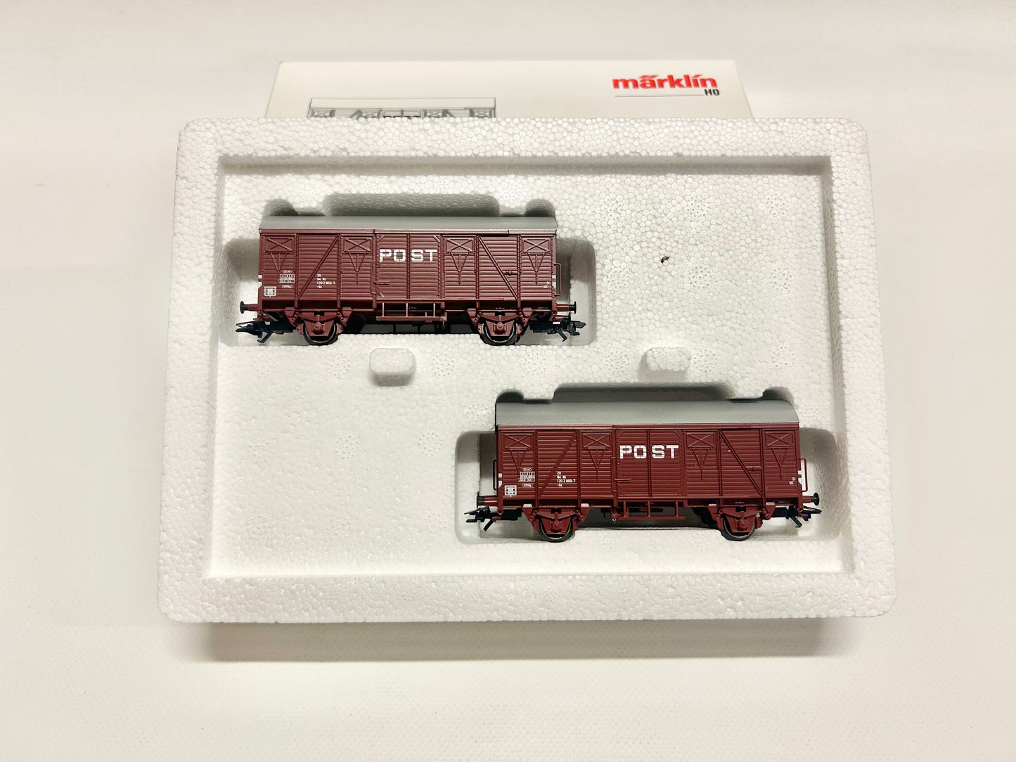 Märklin 46271 Wagen-Set PTT Post-Triebwagen Güterwagen NS AC H0