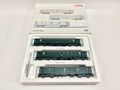 Märklin 4394 Wagen-Set Eilzug-Wagen Personenwagen SNCB AC H0