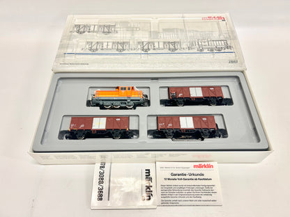 Märklin 2847 Zugpackung Schweizer Nebenbahn-Güterzug SBB AC H0