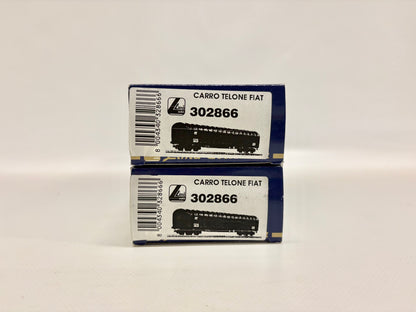 Lima 302866 2x Planenwagen FS Güterwagen ÖBB H0