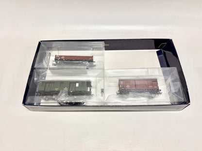Liliput Car Set Freight Train *incomplete* DR DC H0