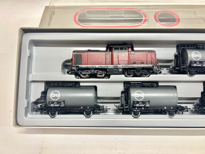 Märklin 2855 Zugpackung Diesellok Br 212 mit Eva-Kesselwagen DB AC H0