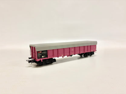 Sachsenmodelle 16138 Offener Güterwagen Eanos pink mit Plane SBB H0