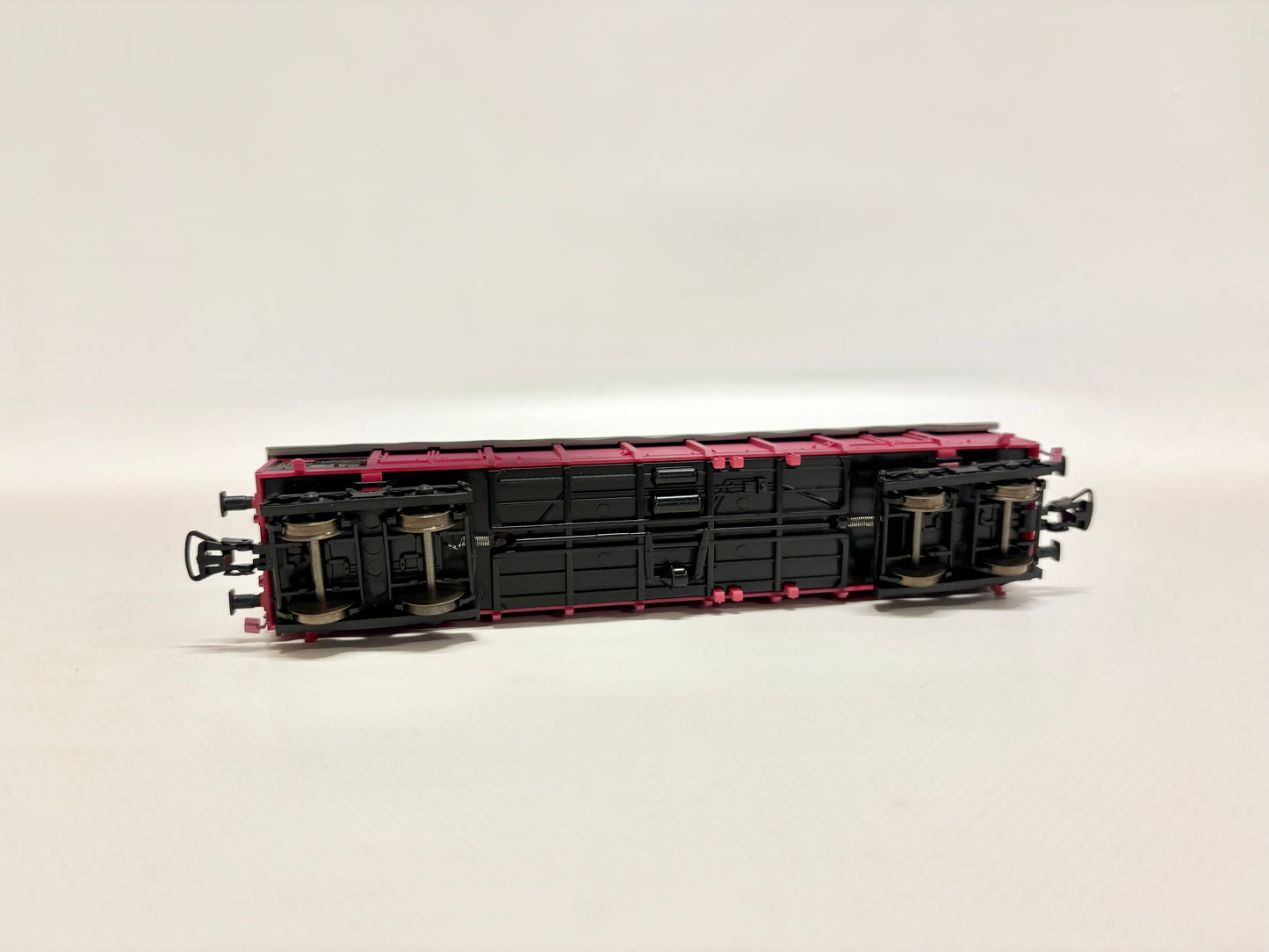 Sachsenmodelle 16138 Offener Güterwagen Eanos pink mit Plane SBB H0