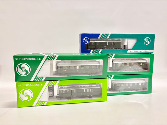 Sachsenmodelle 1422.1 14209 14212 14221 Personenwagen DB H0