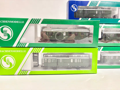 Sachsenmodelle 1422.1 14209 14212 14221 Personenwagen DB H0