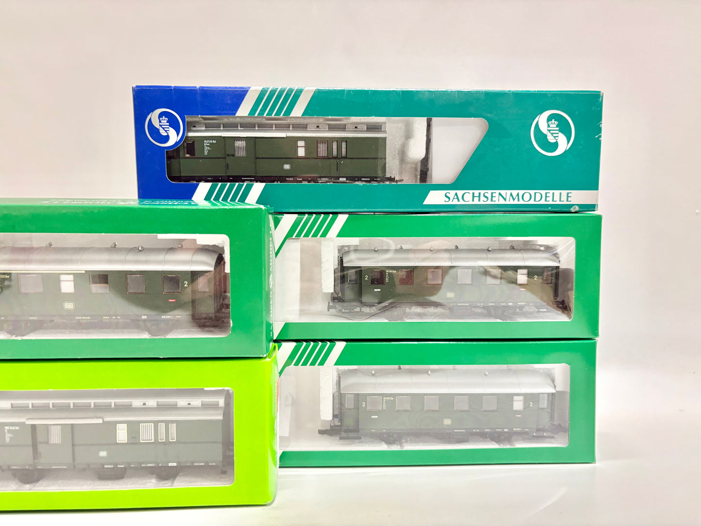 Sachsenmodelle 1422.1 14209 14212 14221 Personenwagen DB H0