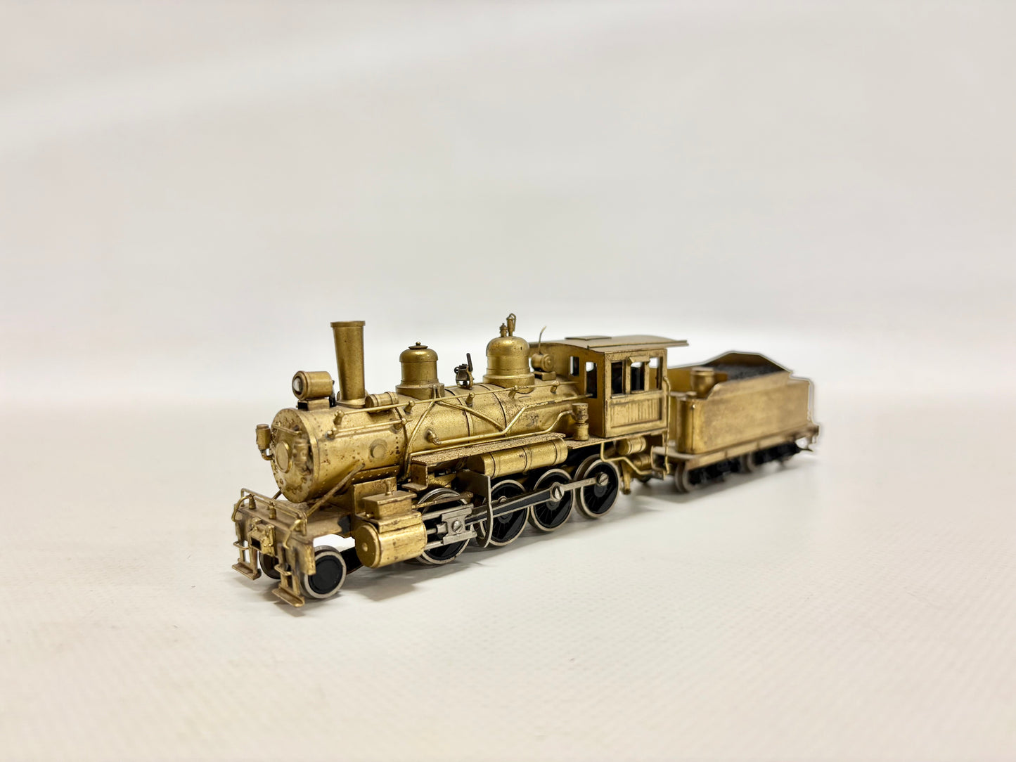 Akane Messing Western Dampflokomotive DC H0 USA Brass