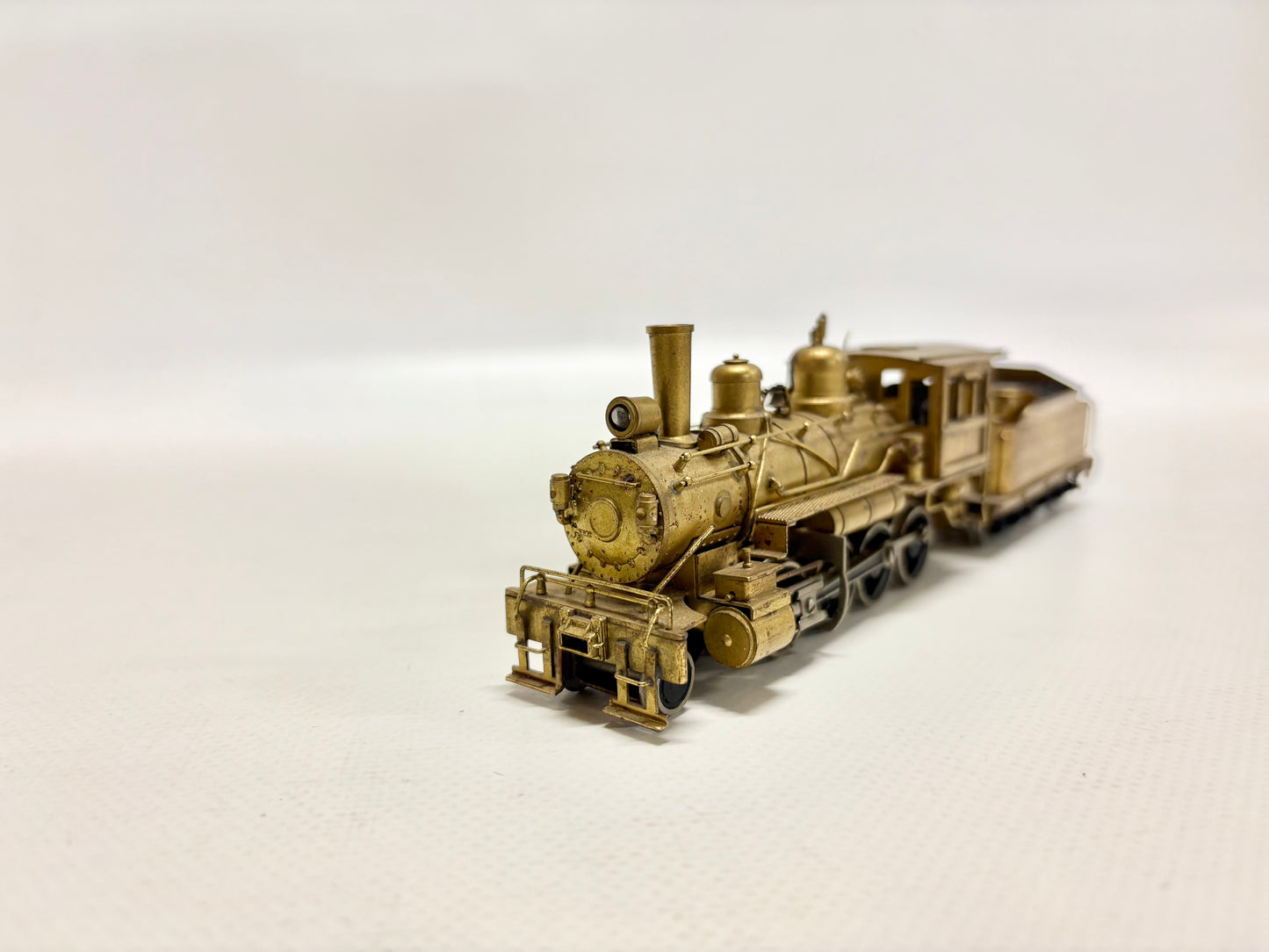 Akane Messing Western Dampflokomotive DC H0 USA Brass