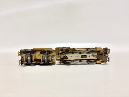 Akane Messing Western Dampflokomotive DC H0 USA Brass