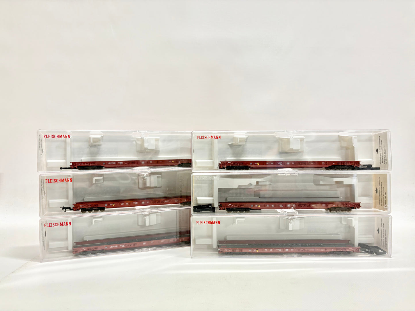 Fleischmann 5273 6x Niederflurwagen Rollende Landstraße H0