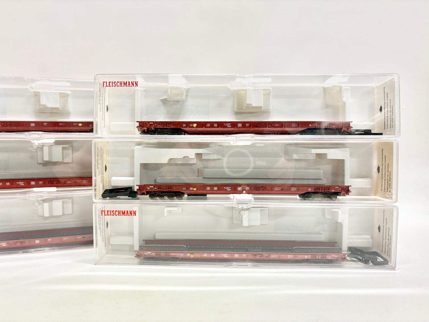 Fleischmann 5273 6x Niederflurwagen Rollende Landstraße H0