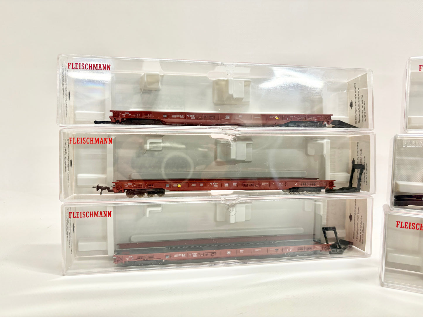 Fleischmann 5273 6x Niederflurwagen Rollende Landstraße H0