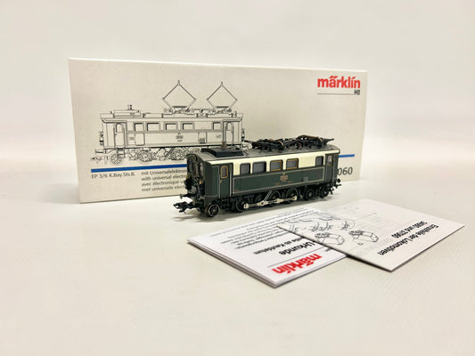 Märklin 34060 Digital E-Lok EP 3/6 K.Bay.Sts.B. AC H0