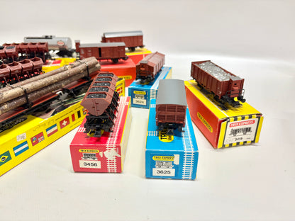 Trix Express 11x Güterwagen Konvolut DB H0