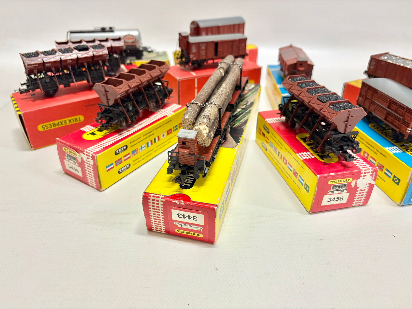 Trix Express 11x Güterwagen Konvolut DB H0