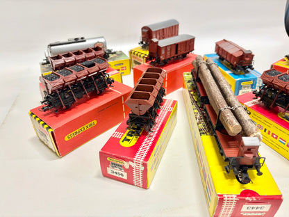 Trix Express 11x Güterwagen Konvolut DB H0