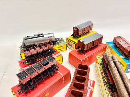 Trix Express 11x Güterwagen Konvolut DB H0