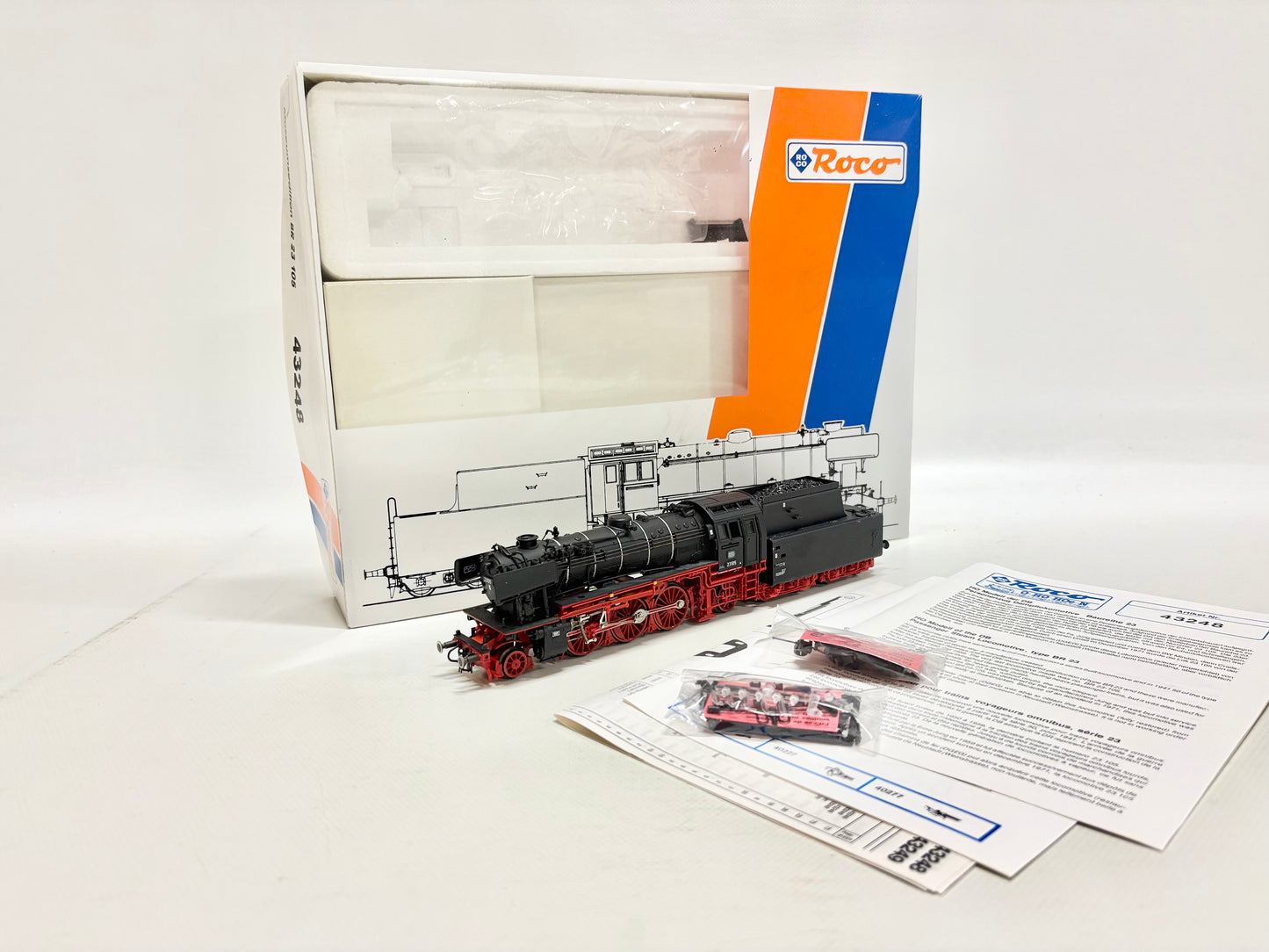 Roco 43248 Dampflok Br 23 105 Museums-Edition DB DC H0