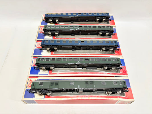 Jouef 5790 5791 5792 5x Personenwagen Schnellzugwagen DB H0
