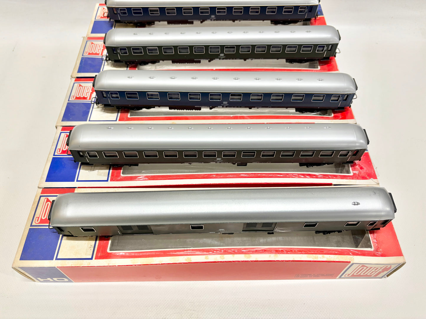 Jouef 5790 5791 5792 5x Personenwagen Schnellzugwagen DB H0