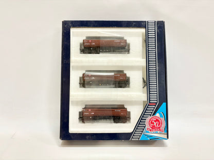 Gützold 44011 Wagen-Set Schüttgut-Kippwagen DB DC H0