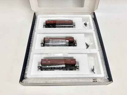 Gützold 44011 Wagen-Set Schüttgut-Kippwagen DB DC H0