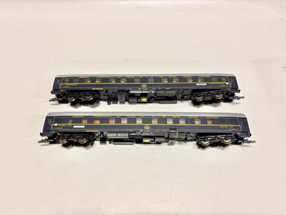 Roco 44050 2x Personenwagen CIWL DC H0