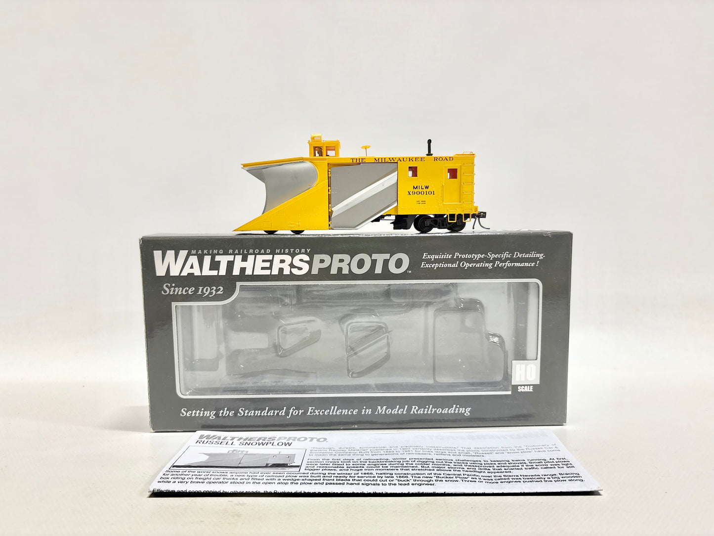 Walthers 920-110011 HO Schneepflug Milwaukee DC H0