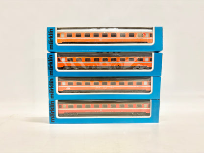 Märklin 4148 4162 4251 4156 Wagen-Set Personenwagen Eurofima AC H0