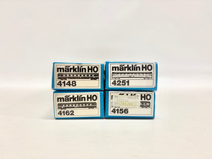 Märklin 4148 4162 4251 4156 Wagen-Set Personenwagen Eurofima AC H0