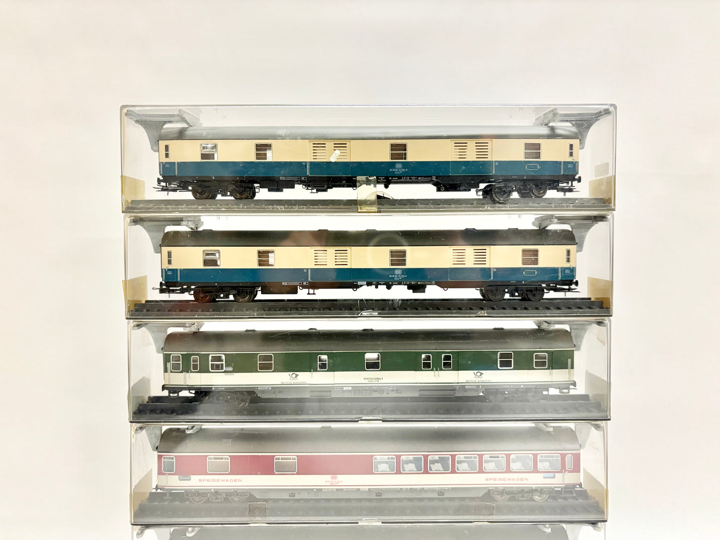 RÖWA 6x Personenwagen Schnellzugwagen DB H0
