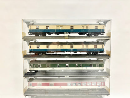 RÖWA 6x Personenwagen Schnellzugwagen DB H0