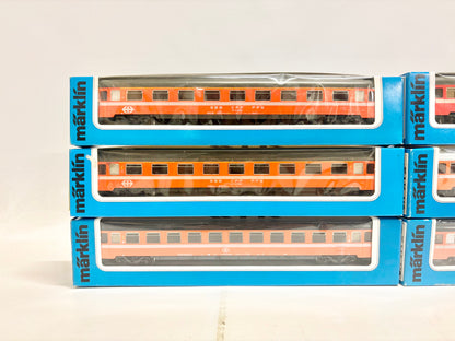 Märklin 4252 4162 4251 4267 4148 4156 Wagen-Set Personenwagen Erofima AC H0