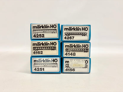 Märklin 4252 4162 4251 4267 4148 4156 Wagen-Set Personenwagen Erofima AC H0